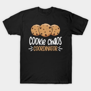 Coockie Chaos Coordinator Baker Sweets Scouts T-Shirt